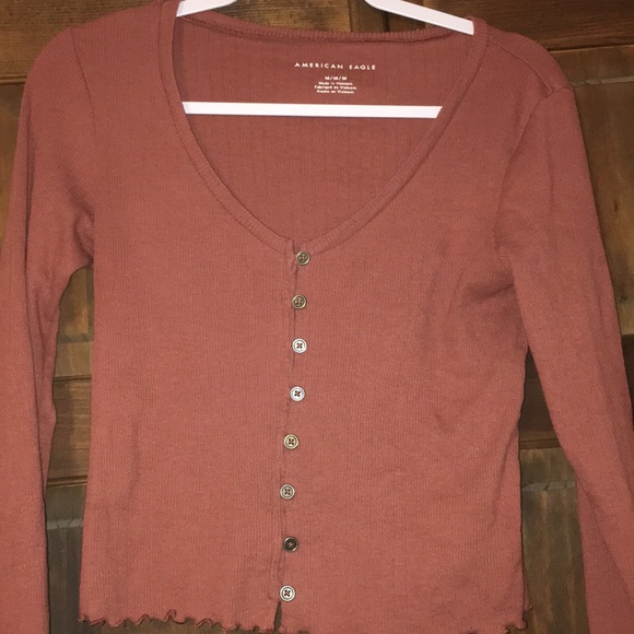 Long sleeve crop top - Picture 1 of 2